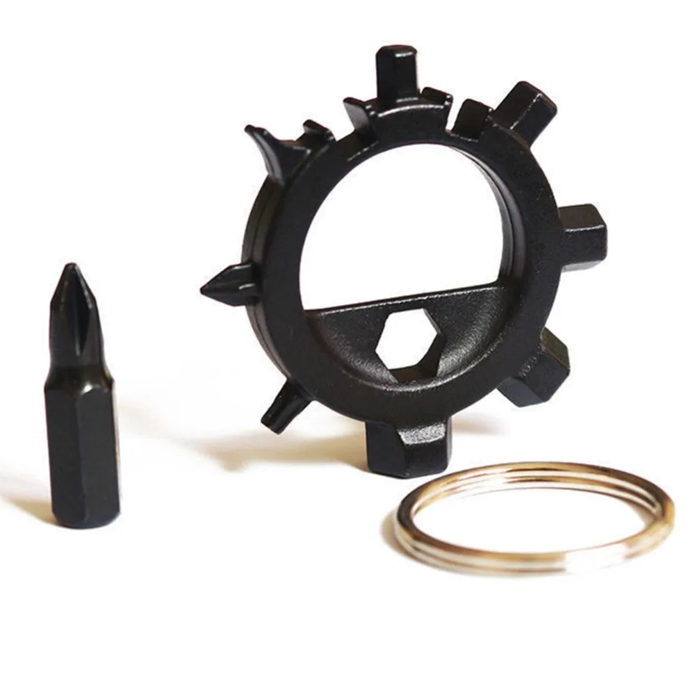 Многофункциональная шлицевая отвертка инструмент Осьминог брелки аварийная