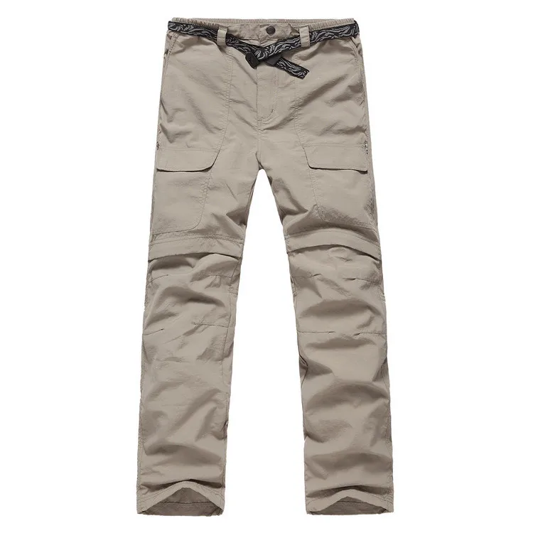 Мужские летние и весенние быстросохнущие походные треккинговые брюки мужские