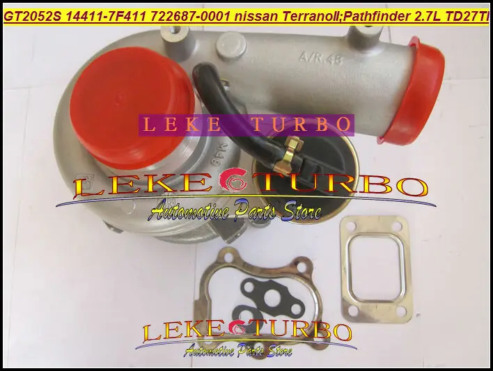 Бесплатная доставка GT2052S 14411 7F411 722687 5001S Турбокомпрессор для Nissan Terrano II 2001 Pathfinder 05