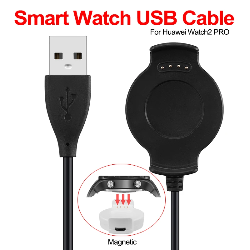 

For Huawei Watch 2 Charger Dock USB Charging Dock Cradle Base Charger For Huawei Smart Watch 2 Cable Length 1m/3.28ft