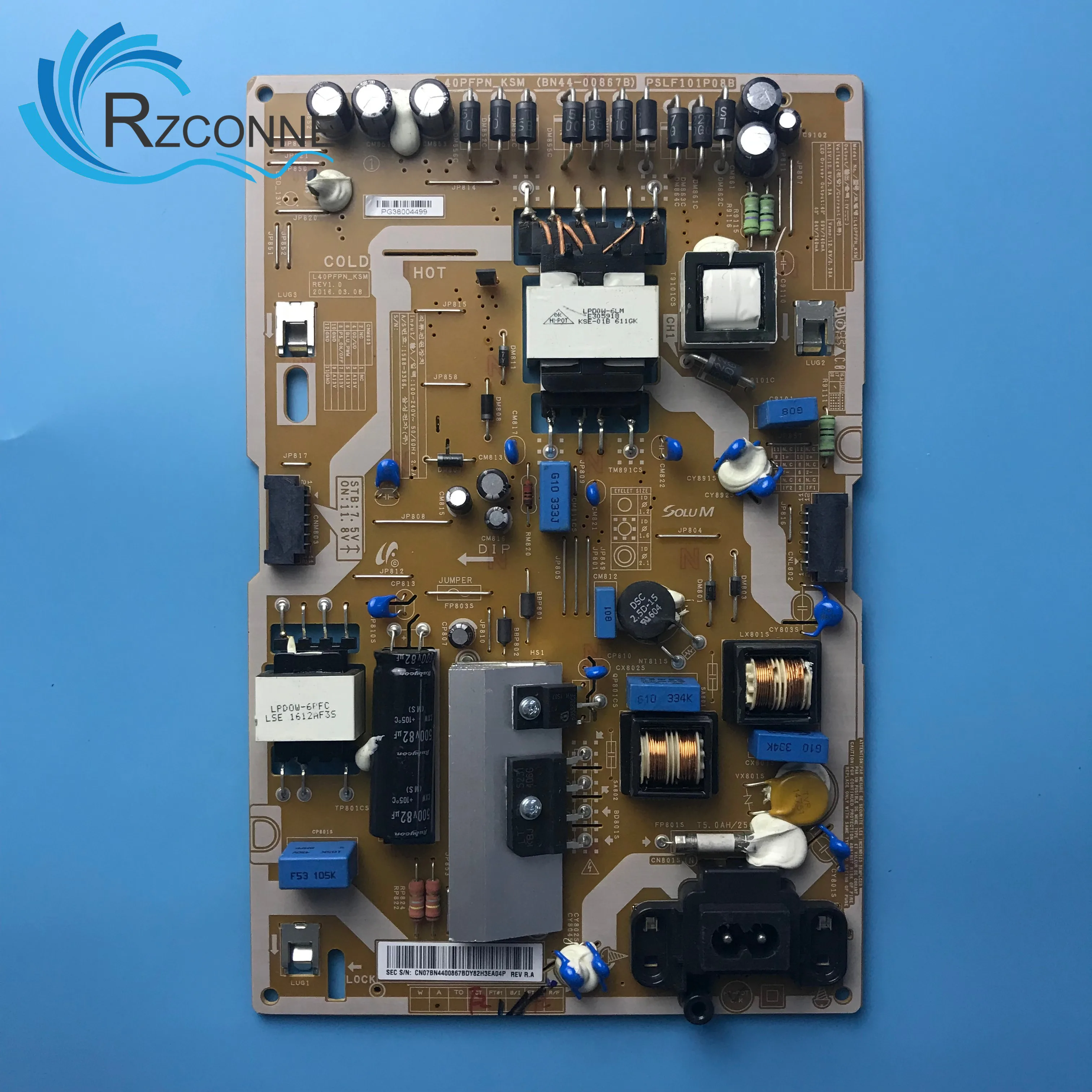 Мощность печатная плата питания BN44 00867B L40PFNP KSM PSLF101P08B для LCD телевизоров