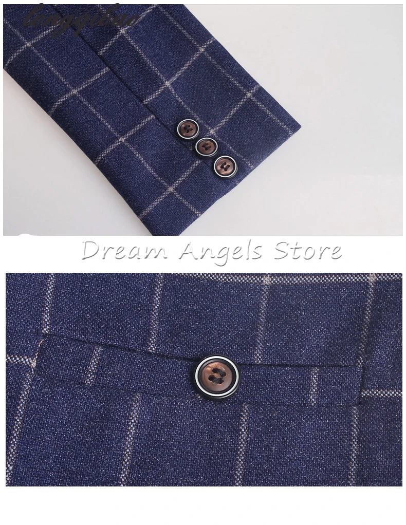 Лидер продаж 2017 синий Блейзер наивысшего качества для мальчиков 5 шт./компл.