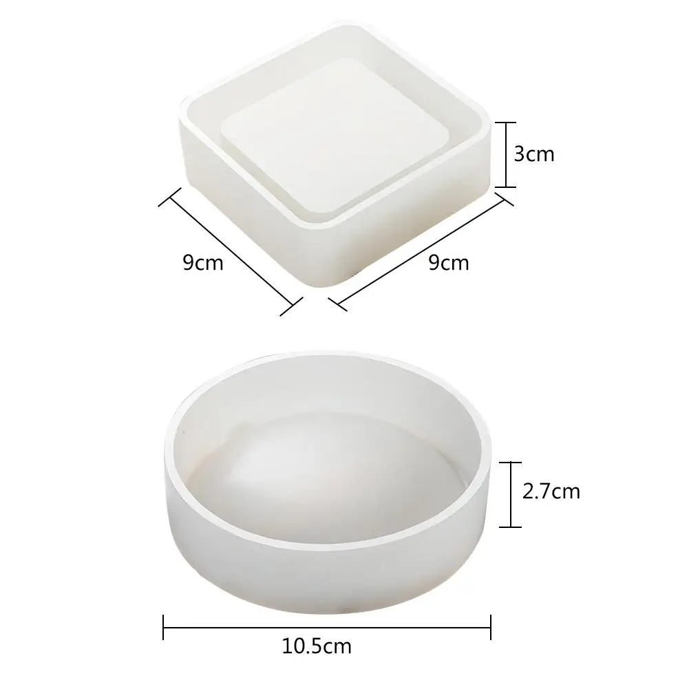 Силиконовая форма бетонные формы Хрустальный узор пепельница парфюмерная