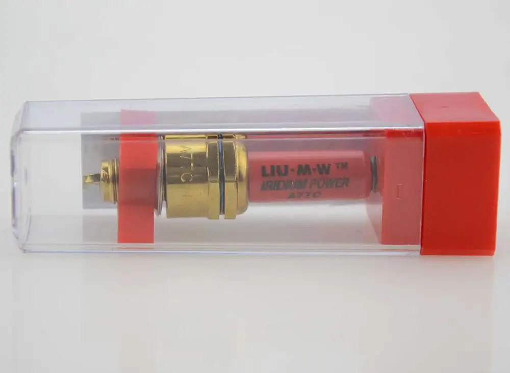 GOOFIT LIU.M.W Ignition Plug IRIDIUM POWER A7TC RED Spark ATV Motor Scooter H058-036 | Motorcycle