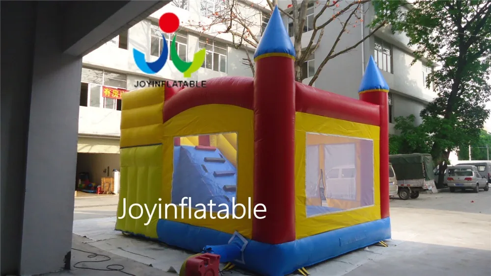 Небольшая горка Комбо Надувной детский замок надувной с 0 4 мм ПВХ материалом |