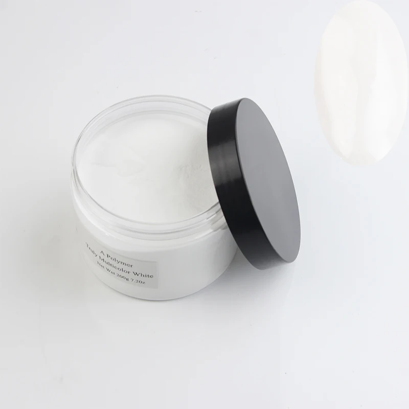 acrilico white Акриловый лак для ногтей акриловый порошок акриловый мономер акриловый лак для ногтей Poeder Polvo Poudre acryl ique Pour Ongle Monomero Para Po 200 г - Цвет: acrilico white