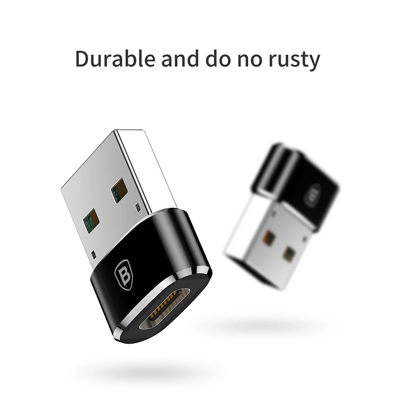 Baseus USB мужчина к usb type C Женский OTG адаптер конвертер кабель type-c адаптер для Nexus 5x6 p Oneplus 3 2 USB-C зарядное устройство для передачи данных