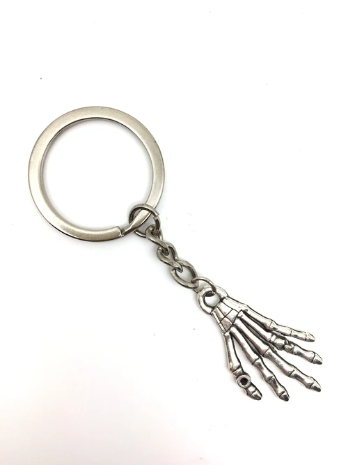 2018/модные популярные модели тибетский серебряный сплав скелет брелок мужской и