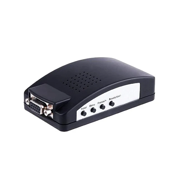 AV/CVBS/BNC/S-Video VGA конвертер 1080 P для Мониторы/DVD/Камера | Электроника