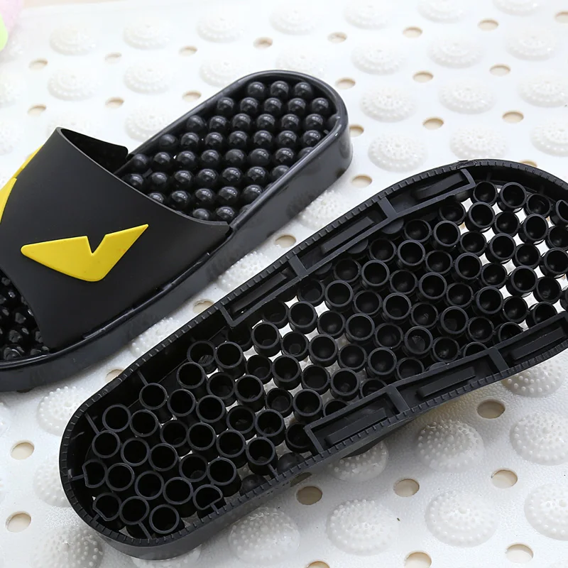 Для женщин массажные Шлепанцы женские модные пляжные шлепанцы обувь вьетнамки