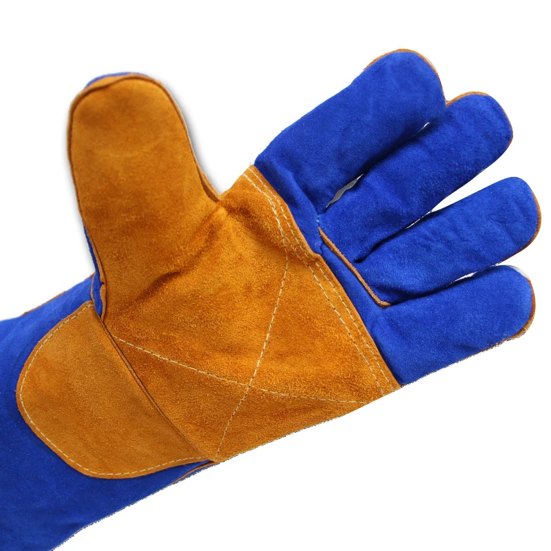 

Brace & Support Men's Cushion-Core Cowhide TIG MIG Welding Gloves Forearm Protection 40cm/15.75in Release Pain from Illness