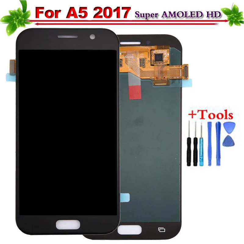 5 &quotдля Samsung Galaxy A5 2017 a520f SM A520F A520 ЖК дисплей Дисплей Сенсорный экран планшета