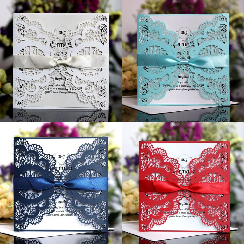 10 шт. квадратные птицы с бантом | Дом и сад