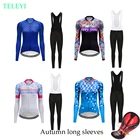 Женское Велосипедное платье 2022, комплект из Джерси с длинным рукавом, одежда для шоссейного велосипеда, костюм для горного велосипеда, спортивная форма, одежда для велосипедиста