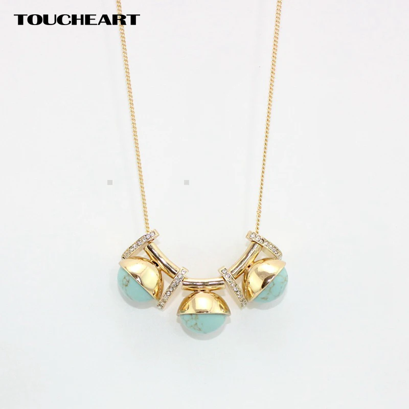 

TOUCHEART Classic Gold color Necklace for Women Girls Necklaces & Pendants Femme Statement Jewelry Collier Ethnique SNE160139