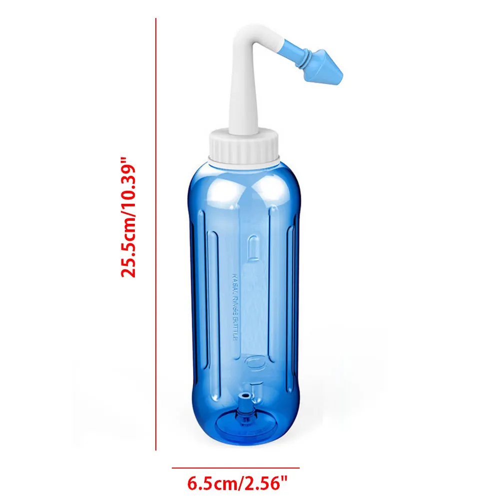 New 500ML Adults Nose Wash System Clean Children Sinus Nasal Pressure Neti Pot