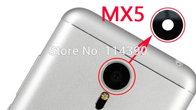 1 шт. новый оригинальный ремонтный стеклянный объектив задней камеры для Meizu MX5|meizu