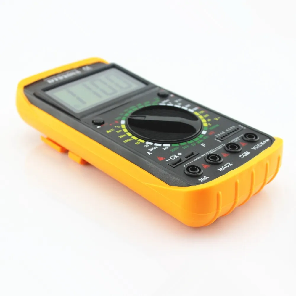 Dt-9208a Цифровой мультиметр ручной мультиметр 9208 мультиметр