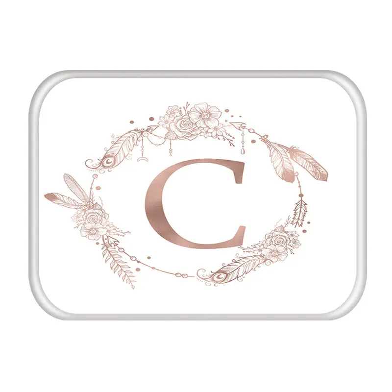 Розовый коврик с надписью для кухонной и входной двери коралловый бархатный