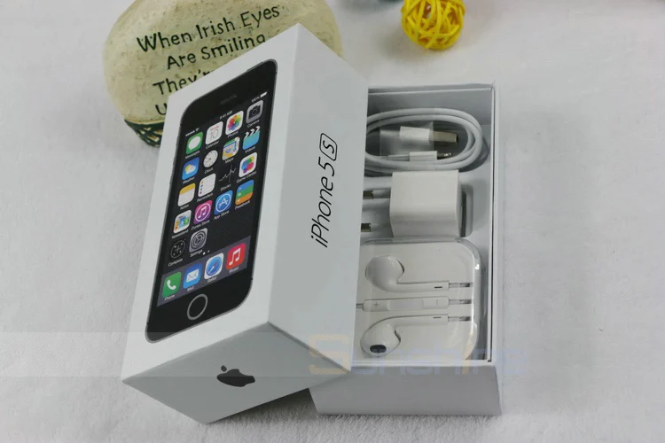 Разблокирована оригинальный Apple iPhone 5S мобильный телефон Dual Core 4 &quotips использовать