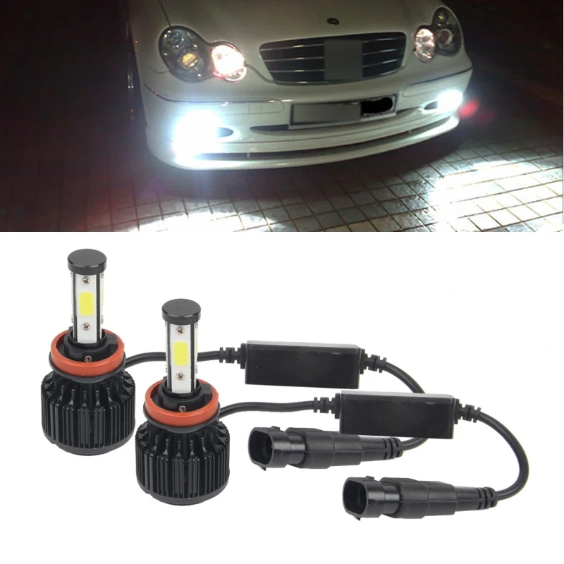 2xnew высокая производительность H4/H7/H11/9005 HB3/9006 HB4 160W 18000LM светодиодный фары комплект луч лампы 6000K