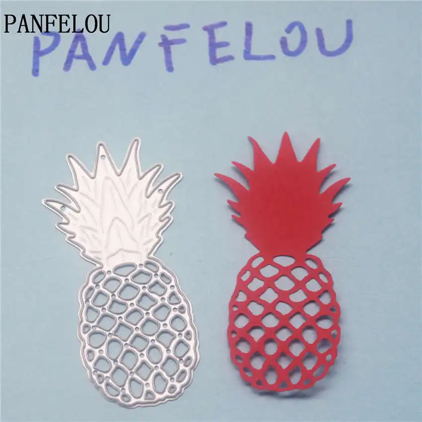 PANFELOU ананас Сетки металла ремесла бумаги высечки для скрапбукинга/DIY Свадьба