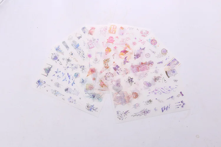

6pcs Dream girl paper sticker diy decoration Diary Book Planner sticker for album scrapbooking Decoration papeleria sale