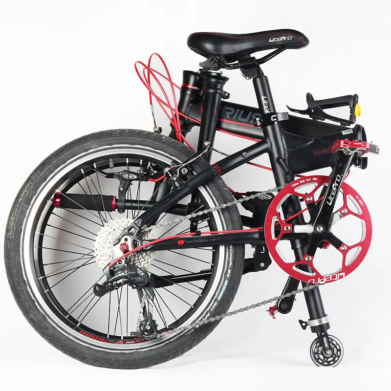 Складной велосипед Brompton легкий нажимной круг велосипедное раздвижное колесо