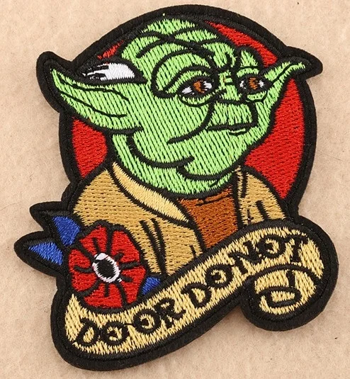 Iron on patch Имперский 501-й солдат Штурмовик Легион нашивки джедаи Rebel Alliance ПВХ вышитые тактические нашивки Значки для одежды сумки - Цвет: Iron on patch