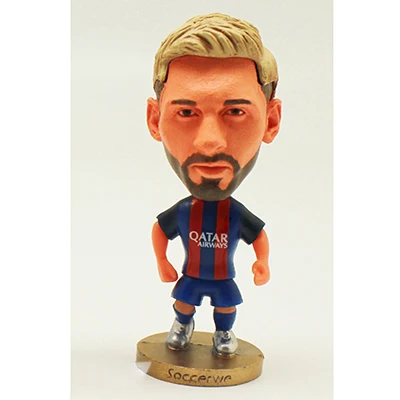 Messi 1 шт., настоящие футбольные куклы Madri Barca, звезда футболиста, Криштиано Роналду, Лионель Месси 2,", фигурки кукол, игрушка в подарок - Цвет: Messi