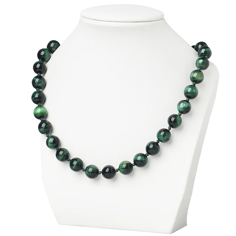 Натуральный темно-зеленый смешанный черный цвет 10 мм камень бусины натуральный