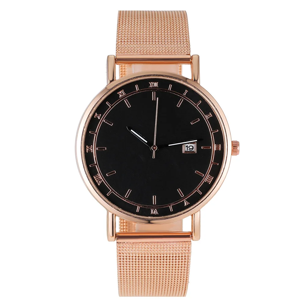 Часы мужские модные повседневные кварцевые с календарем без логотипа|Кварцевые