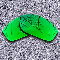 Emerald Green Поляризованные Сменные линзы для Оукли Flak солнечные очки к куртке-несколько вариантов - Цвет линз: Emerald Green