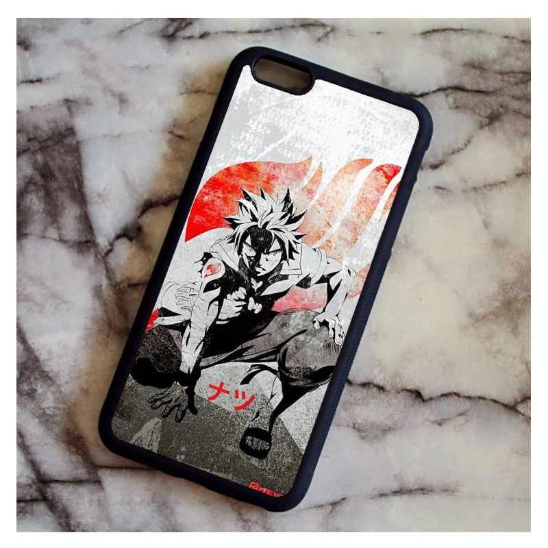 Защитный чехол для телефона KETAOTAO Mirajane fairy tail s для iPhone 4S 5C SE 5 5S 6 6S 7 8 Plus X чехол из мягкого ТПУ резины и силикона - Цвет: Розовый
