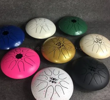

Hand drum disc ethereal free steel 7 inch tongue flying saucer