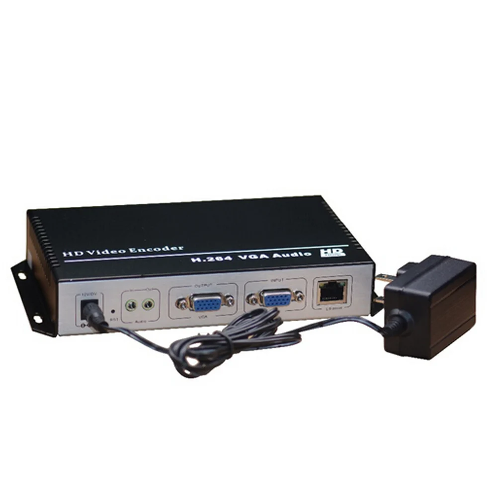 [Подлинный] MPEG 4 AVC/H.264 VGA видео кодировщик передатчик live широковещательный кодер