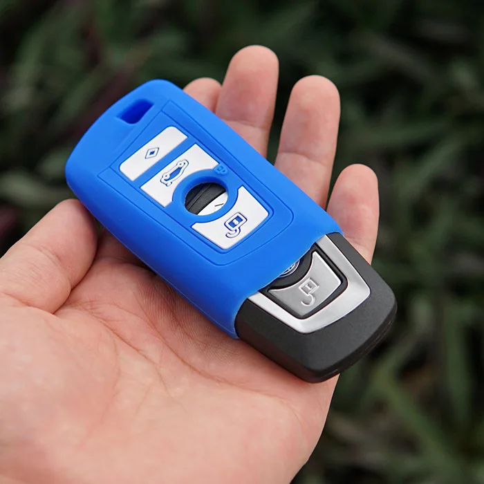 Силиконовый чехол бумажник для BMW F10 F20 F30 Z4 X1 X3 X4 M1 M2 M3 E90 1 2 3 5 7 SERIES|fob cover|silicone key fob