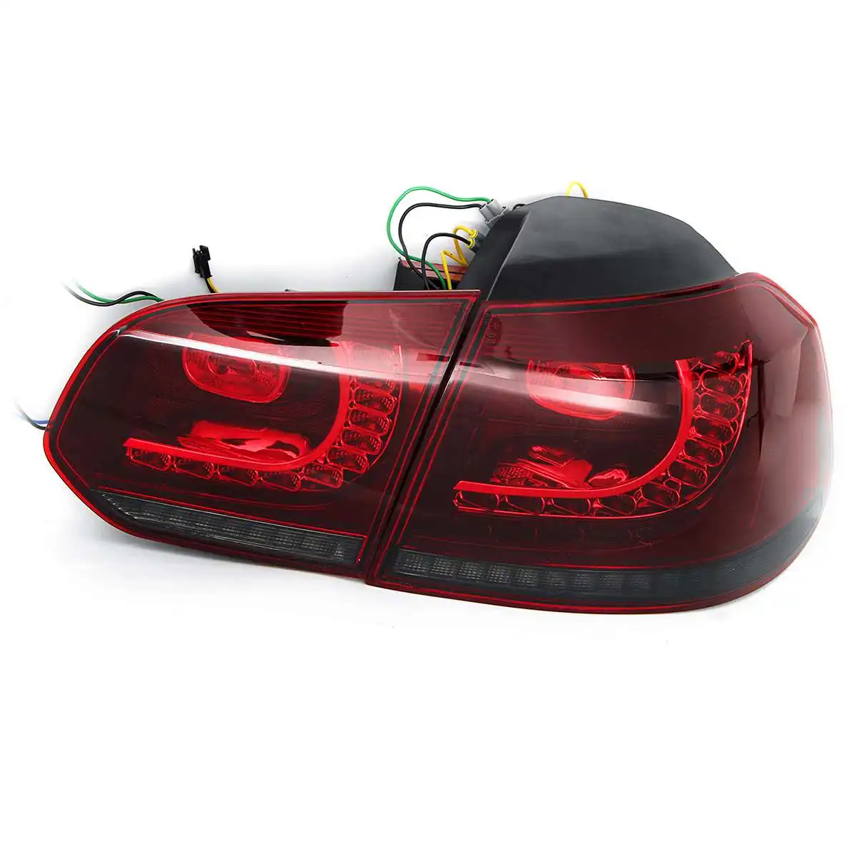 Светодиодный задний фонарь для VW Golf6 Golf Mk6 GOLF 6 2008-2013 задний фонарь заднего тормоза светлые Противотуманные фары лампа аксессуары для DRL