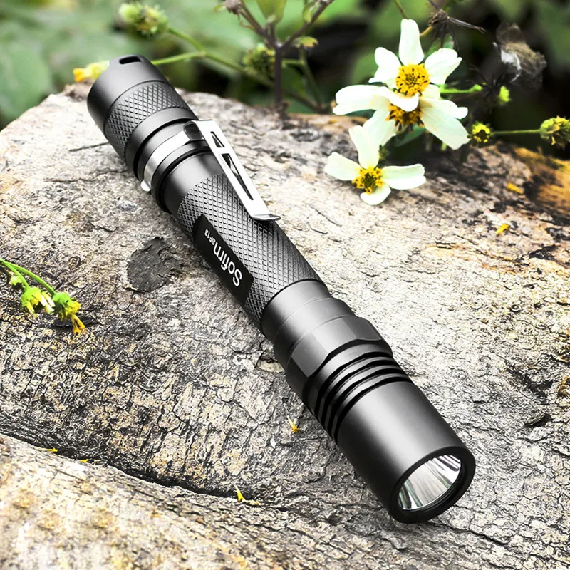 Sofirn SF13 портативный светодиодный светильник-вспышка Cree XPG2 320LM фонарь светильник AA флэш-светильник мини-ручка светильник компактный водонепроницаемый 5 режимов Lanterna