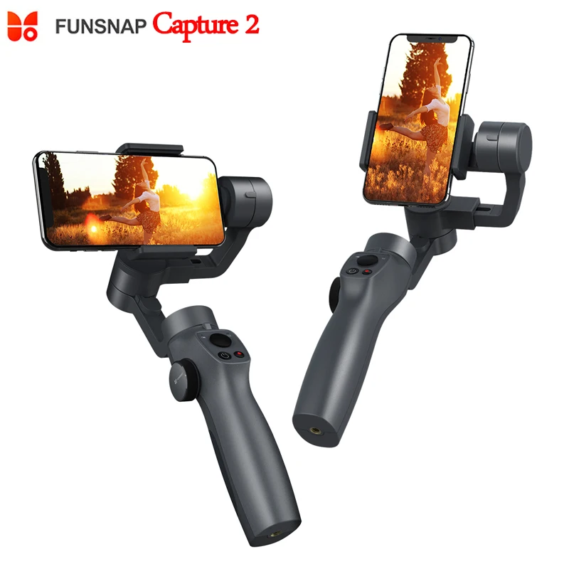 Захват funsnap 2 3-axis телефон ручка карданный стабилизатор штатив «стедикам» для смартфонов VS Zhiyun Smooth 4 Feiyu Vimble 2