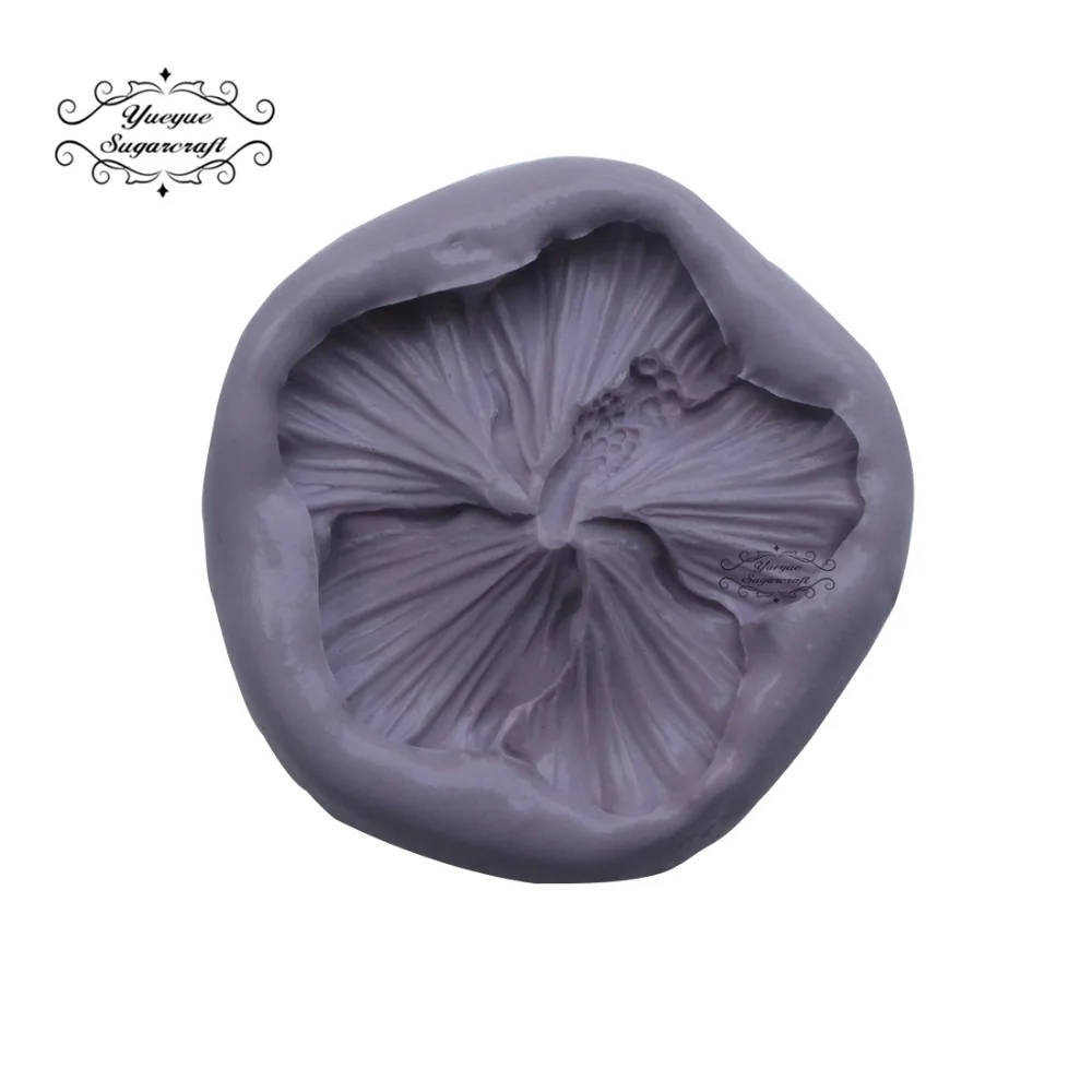 Мини-розовый цветок силиконовая форма для торта Yueyue Sugarcraft помадки инструменты