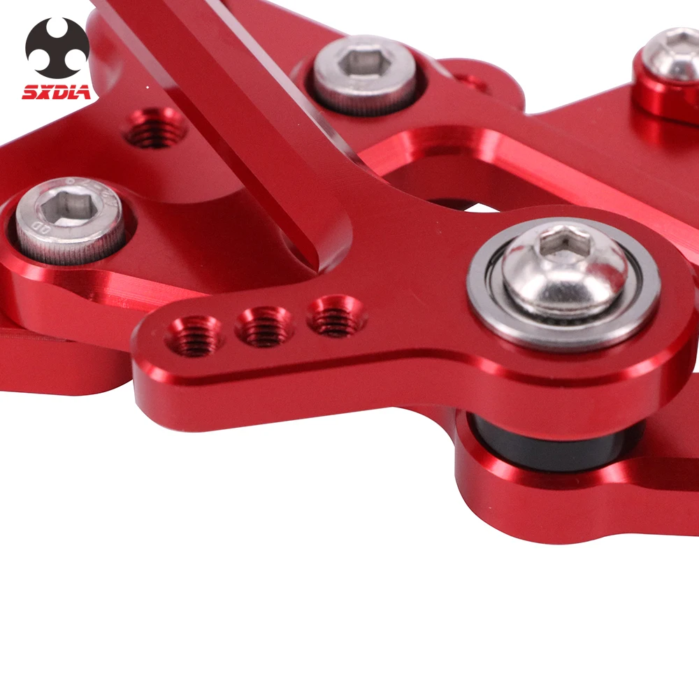 Мотоцикл CNC Алюминиевые Регулируемые подножки заднего набора опорные для HONDA