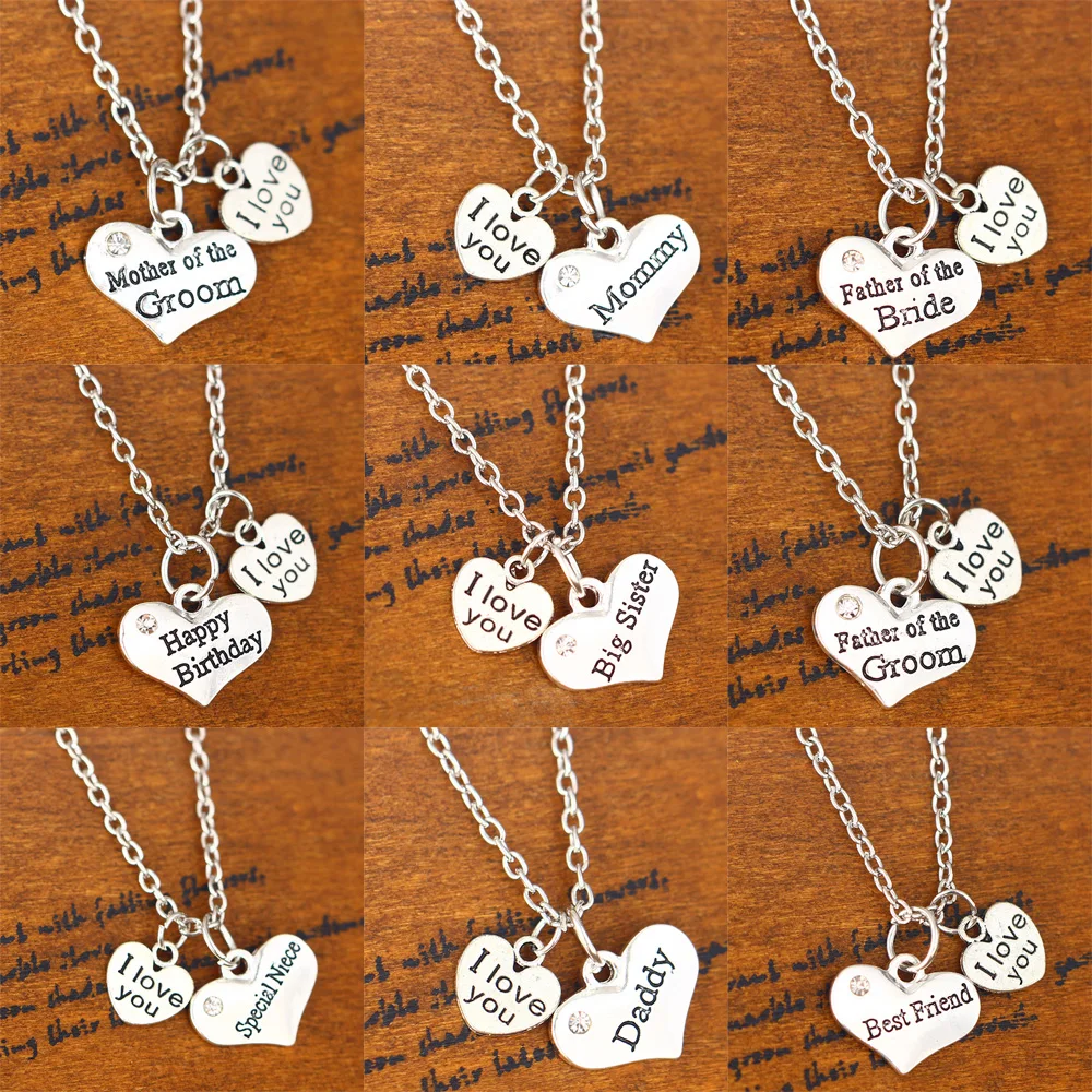 Цепочка с подвеской в виде сердца для женщин и мужчин ожерелье кулоном форме