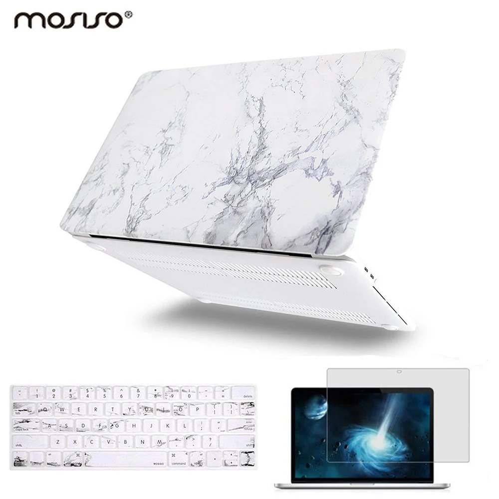 Пластиковый чехол MOSISO для ноутбука Macbook Pro 13 15 A1706 A1708 A1707 w/out Touch Bar 2018 2019 +