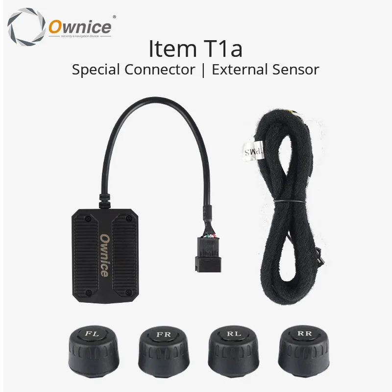External For Ownice Специальный USB Android TPMS монитор давления в шинах Android автомобильный DVD навигационный контроль давления система сигнализации Беспроводная передача - Тип: External For Ownice