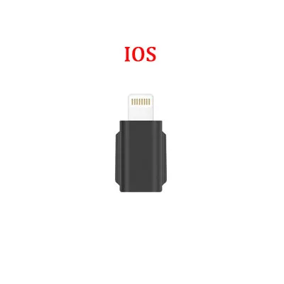 Серый Osmo Карманный смартфон адаптер телефон Micro USB TYPE-C Android IOS разъем для iPhone huawei Xiaomi samsung для DJI Осмо карман - Цвет: Серый