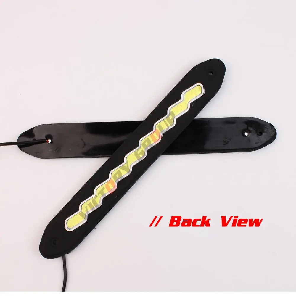 Flexible LED COB DRL Daytime Running Light Waterproof Universal led Kit Auto bar 12V 20w | Автомобили и мотоциклы