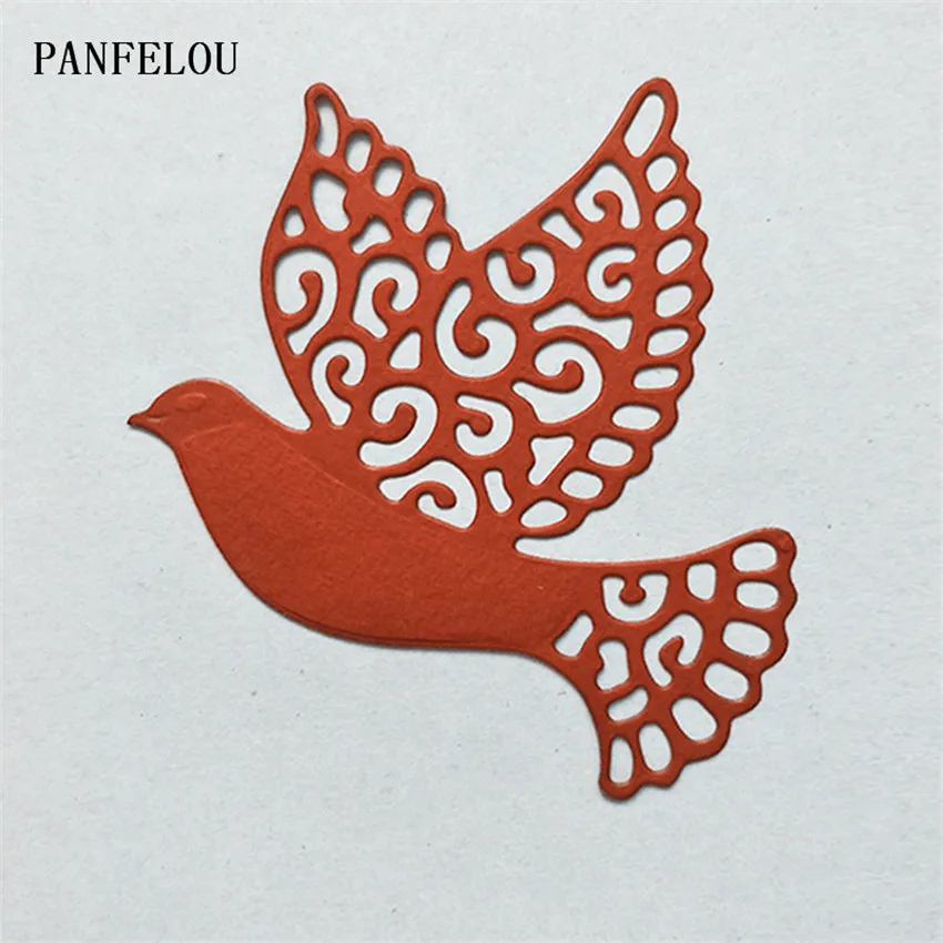 PANFELOU крылья птицы металлическая крафт бумага высекающие штампы для