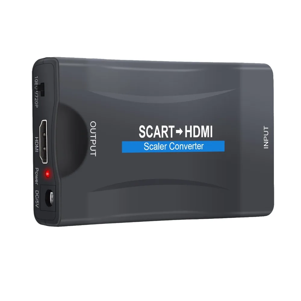 Neoteck 1080P SCART в HDMI аудио видео конвертер USB кабель адаптер 1,5 м Scart кабель для HDTV DVD SKY PS3