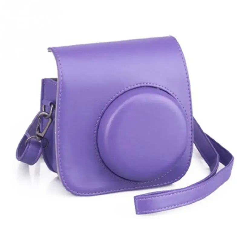 Классический винтажный кожаный чехол для камеры с ремешком защитный Polaroid Photo Camera